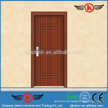 JK-P9029 Puertas de PVC de madera moderna para baño Precios